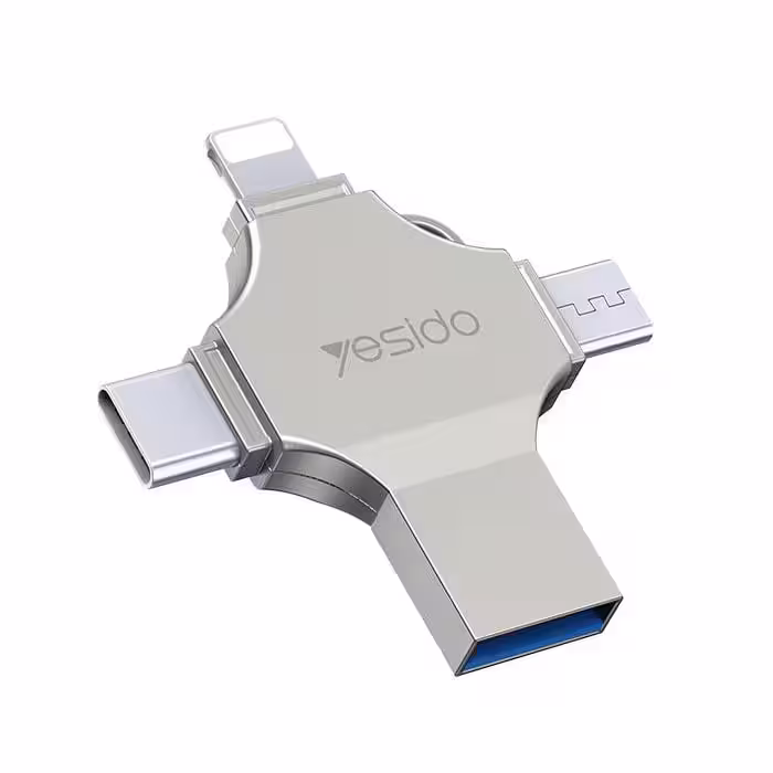 مبدل  ‌ فلش مموری یسیدو 128 گیگابایت YESIDO FL10 128GB Flash Drive