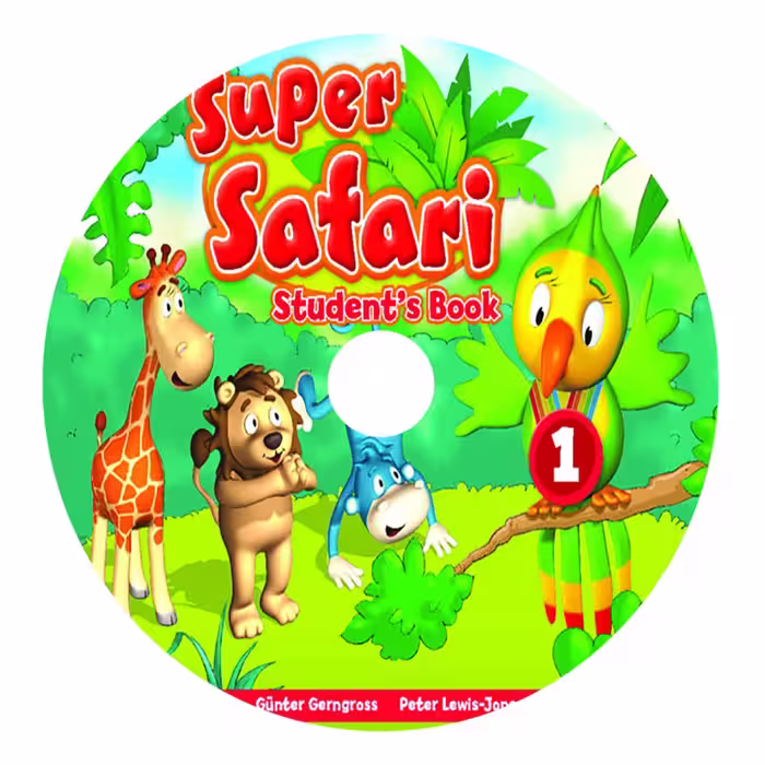 کتاب Super Safari اثر جمعی از نویسندگان انتشارات اشتیاق نور 3 جلدی