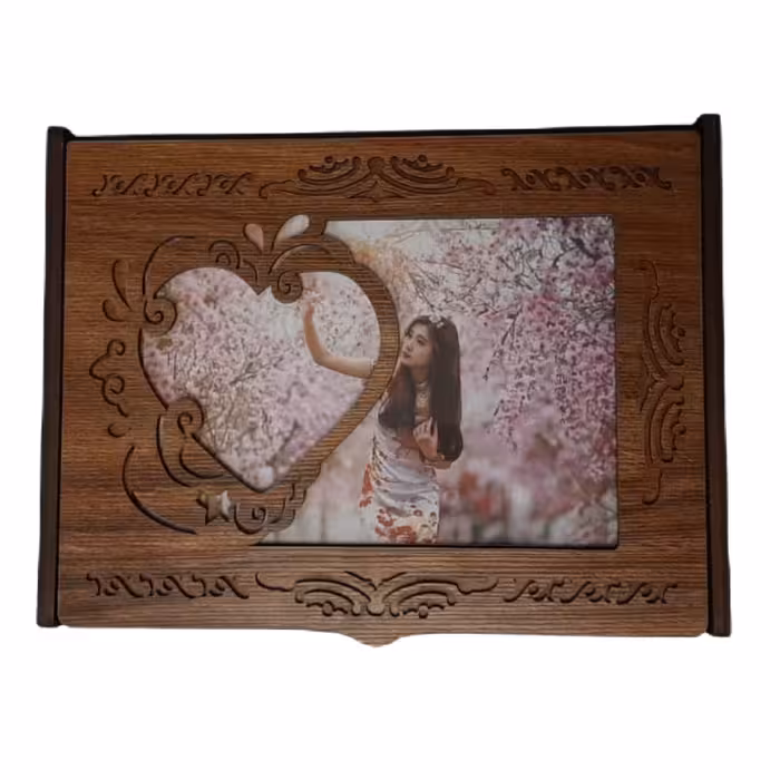 جعبه موزیکال طرح قاب عکس