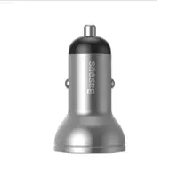 شارژر فندکی باسئوس مدل Digital Display-24W