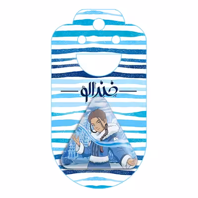 پیکسل خندالو طرح کاتارا انیمه آواتار مدل مثلثی کد 12757