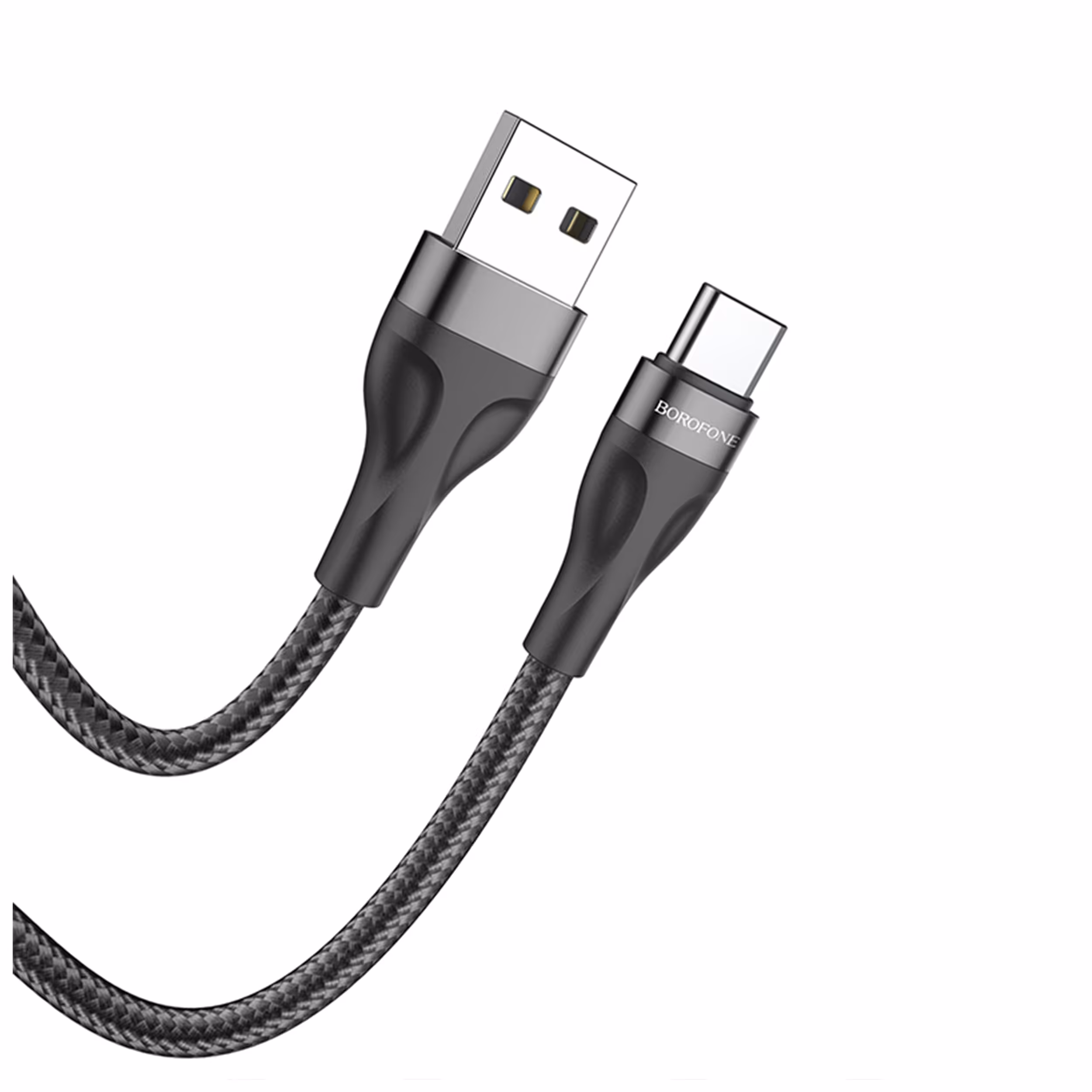 کابل تبدیل USB به USB-C بروفون مدل BX61 طول 1 متر