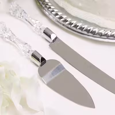 کارد و کفگیر سرو کیک  مدل پنکیک