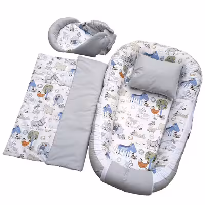 سرویس خواب 4 تکه نوزاد طرح مزرعه