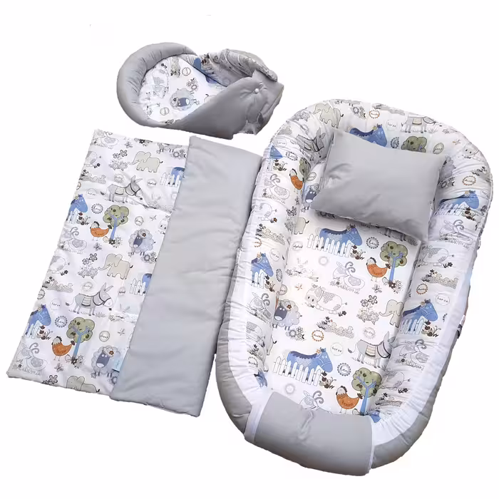 سرویس خواب 4 تکه نوزاد طرح مزرعه