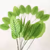 گل مصنوعی مدل برگ رز کد 695 بسته 20 عددی 