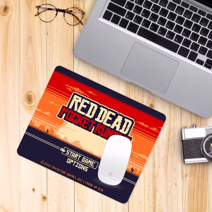 ماوس پد طرح Red Dead Redemption مدل X370
