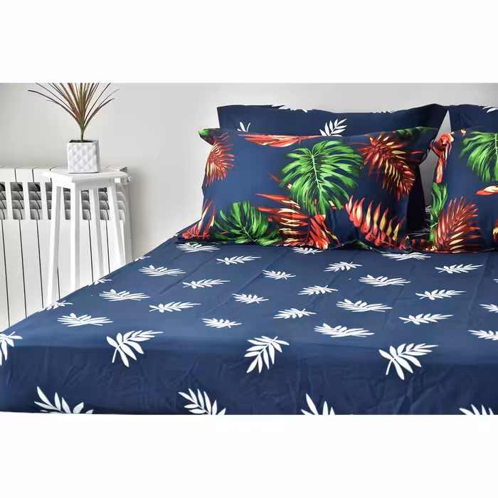 سرویس ملحفه بومرنگ مدل Hawaii-A2P یکنفره 4 تکه