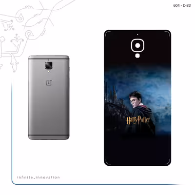 برچسب پوششی ماهوت مدل Harry Potter مناسب برای گوشی موبایل وان پلاس 3