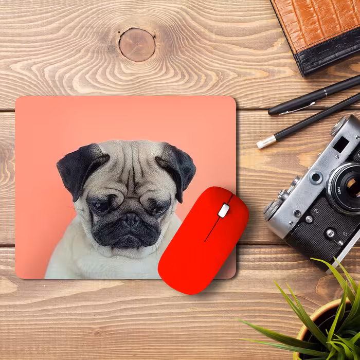 ماوس پد آی تمر مدل سگ پاگ کد 184