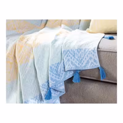 شال تخت مادام کوکو مدل Finnois سایز 150x200 سانتی متر