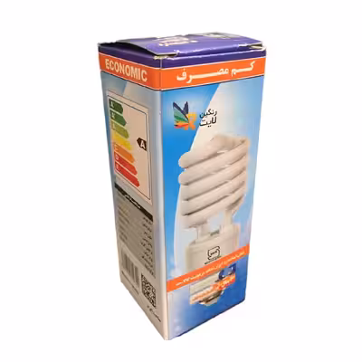 لامپ کم مصرف 20 وات رنگین لایت مدل PRO پایه E27 بسته 10 عددی