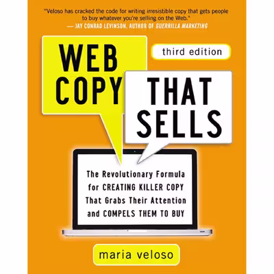 کتاب Web Copy That Sells اثر Maria Veloso انتشارات AMACOM