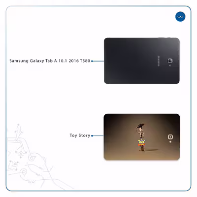 برچسب پوششی ماهوت مدل Toy Story مناسب برای تبلت سامسونگ Galaxy Tab A 10.1 2016 T580