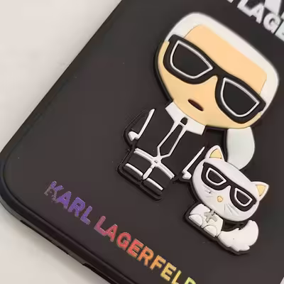 کاور لاین کینگ مدل مرد وگربه 3D مناسب برای گوشی موبایل سامسونگ Galaxy A32 4G
