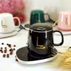 ماگ حرارتی لاکی مدل Temperature Cup به همراه صفحه گرم کن برقی