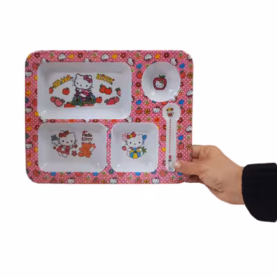 ظرف غذای کودک مدل کیتی کد 100