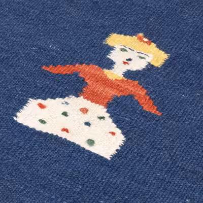 گلیم دستباف پنج و نیم متری سی پرشیا کد 171689