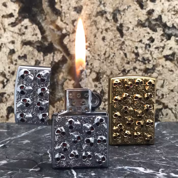 فندک مدل اسکلت ریز