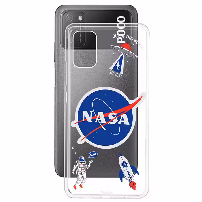 کاور طرح NASA مناسب برای گوشی موبایل شیائومی Poco M3