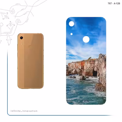 برچسب پوششی ماهوت مدل Rock Mountain مناسب برای گوشی موبایل آنر 8A