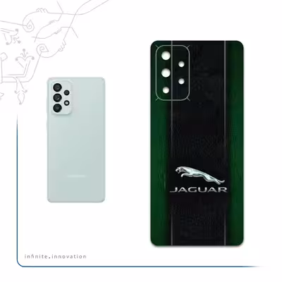 برچسب پوششی ماهوت مدل Jaguar-Cars مناسب برای گوشی موبایل سامسونگ Galaxy A73 5G