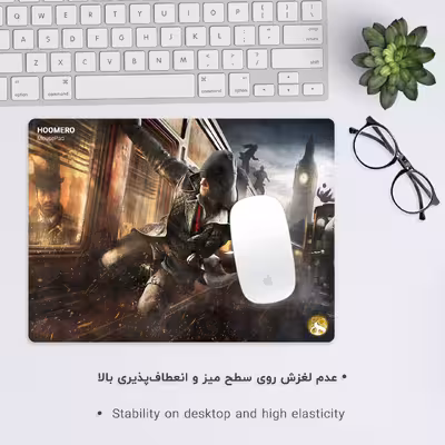 ماوس پد هومرو مدل A3787 طرح اساسینز کرید