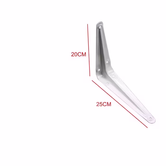 پایه نگهدارنده طبقه دیواری مدل 25M مجموعه 10 عددی 