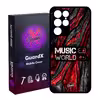 کاور گارد ایکس طرح Music مدل Glass10160 مناسب برای گوشی موبایل سامسونگ Galaxy S22 Ultra