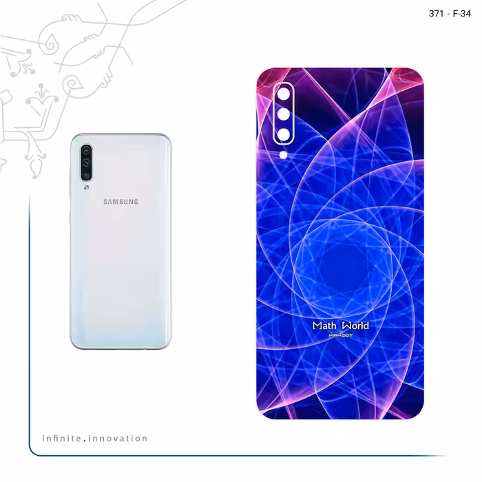 برچسب پوششی ماهوت مدل Mathematical Geometric Shape 9 مناسب برای گوشی موبایل سامسونگ Galaxy A50