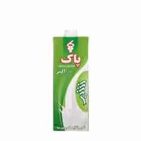 شیر استریلیزه کم چرب پاک 1000 میلی لیتری
