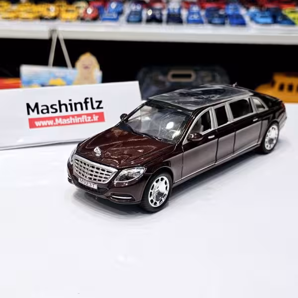 ماشین فلزی بنز میباخ تشریفاتی 20 سانتی  کد 12598