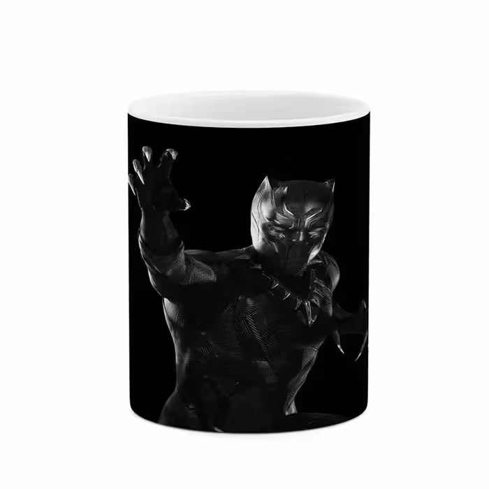 ماگ چیتوکالا مدل بلک پنتر Black Panther Marvel کد mgh38057
