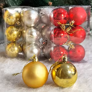 گوی کریسمس 5 سانت مات و براق کد 494