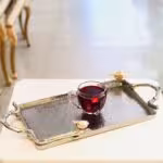 RAFI رافی سینی مستطیل دسته دار پرنده   300317