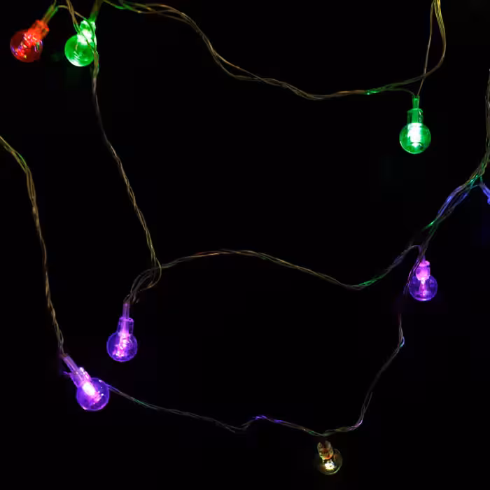 ریسه طرح لامپ کوچک رنگی 3٫5 متری