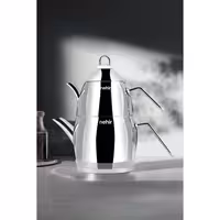 ست کتری و قوری استیل Nehir (نحیر) مدل Florina Midi – ترکیبی از طراحی مدرن و کیفیت برای آشپزخانه‌های حرفه‌ای و خانگی