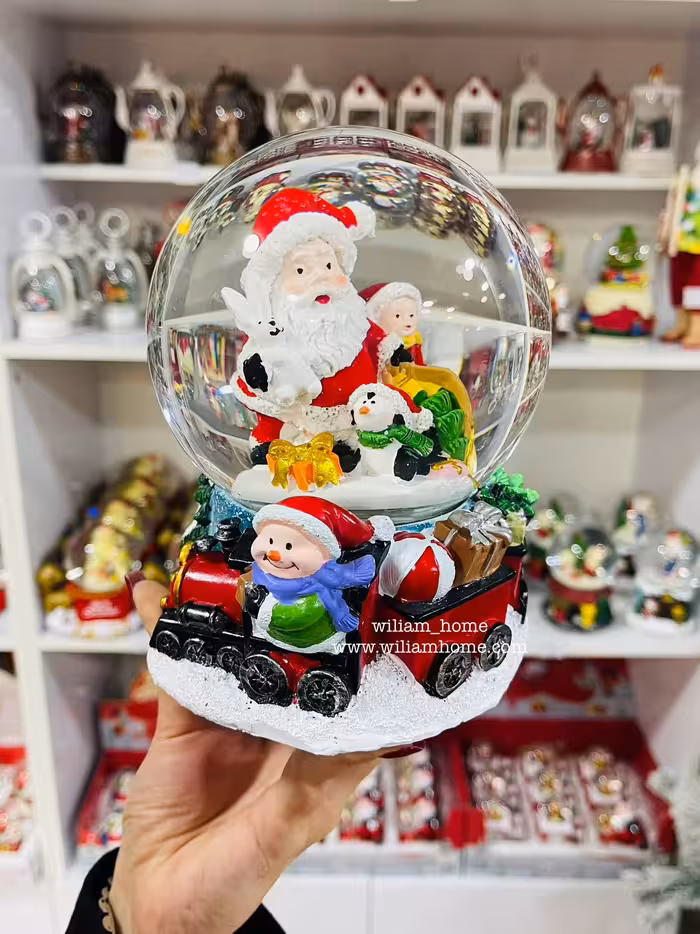 سوپرگوی موزیکال بابانوئل و بدنه قطار آدم برفی P-A