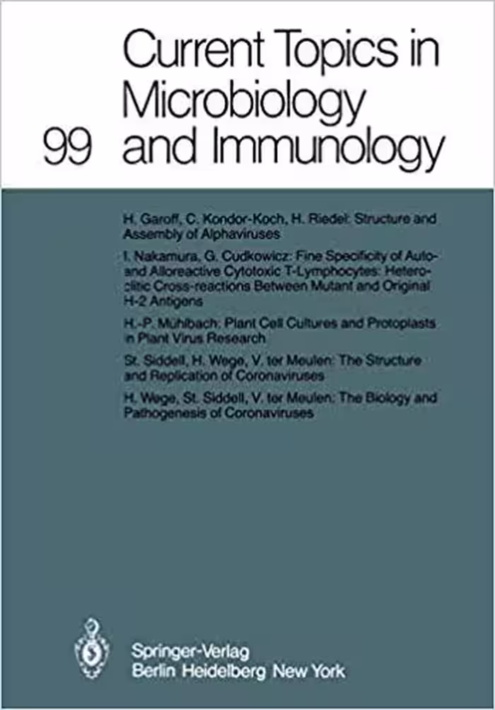 󾕇 دانلود کتاب Current Topics In Microbiology And Immunology, 1982 - دانلود کتاب های دانشگاهی