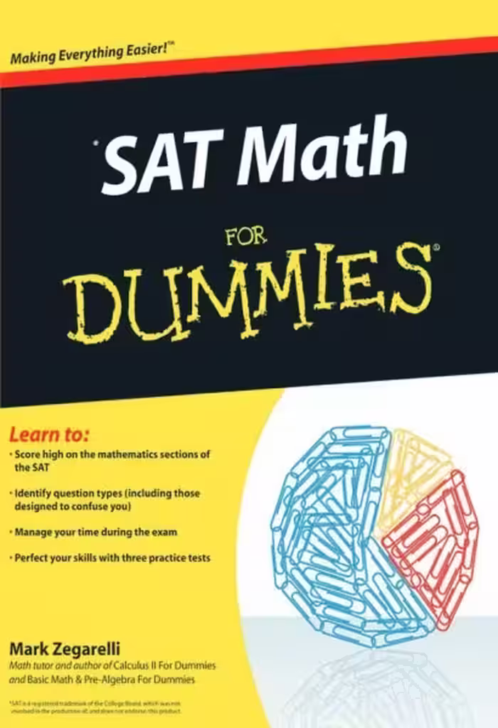 کتاب SAT Math For Dummies