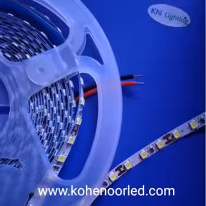 ال ای دی نواری سفید 2835 تراکم 120 5 میل بدون رزین IP20