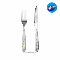 کارد و چنگال میوه خوری ام تی جی اکلیلی (6 عدد کارد و 6 عدد چنگال)