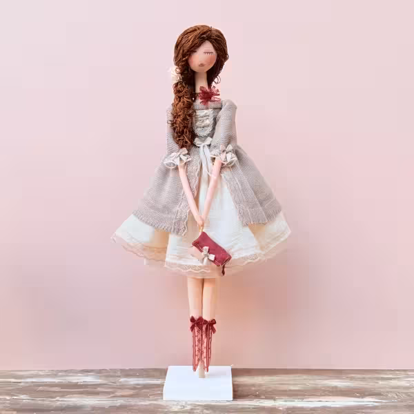 عروسک تیلدا طرح پنجاه و پنج