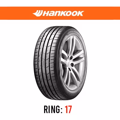 لاستیک خودرو هانکوک مدل Ventus Prime3 K125 سایز 205/45R17
