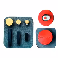 سری فلزی چسب زنده صافکاری بدون رنگ 7 پارچه مدل 10777