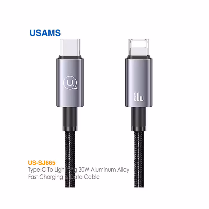 کابل شارژ 2 متری Type-C به Lightning یوسمز