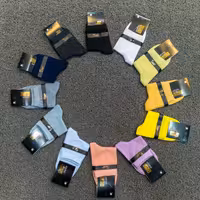 جوراب نیم ساق 12 رنگ معین