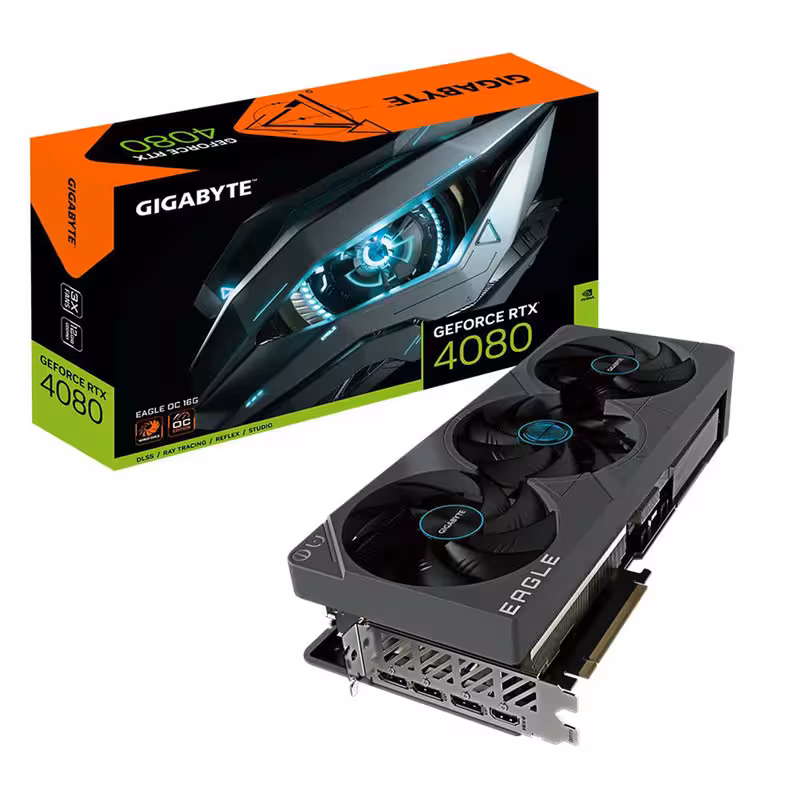کارت گرافیک گیگابایت مدل GeForce RTX™ 4080 16GB EAGLE OC