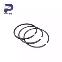 رینگ پیستون استاندارد ( دست کامل ) پژو 206 تیپ 2 و 3 - 222962 جی ای اس پی