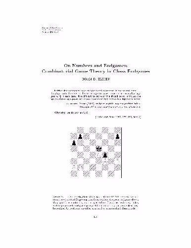 خرید و دانلود نسخه کامل کتاب Combinatorial game Theory in Chess Endgames